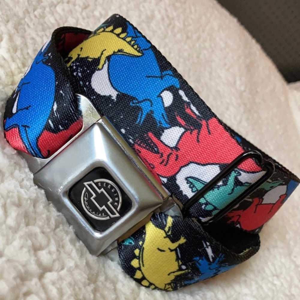 Cute Dino seatbelt buckle belt 🦖🦕